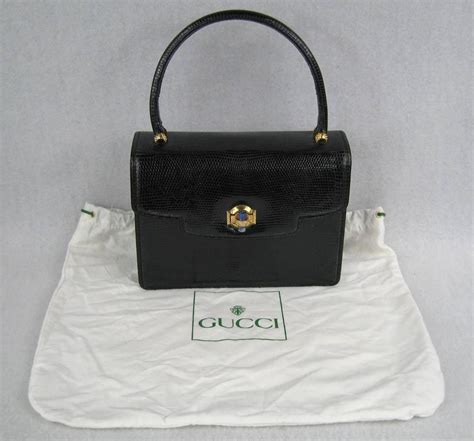 black leather gucci purse|vintage gucci leather purse.